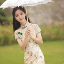 戚薇 女士改良旗袍连衣裙 QW23092703