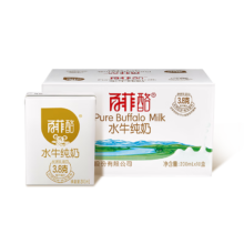 PLUS会员:百菲酪 水牛纯牛奶200ml*10盒