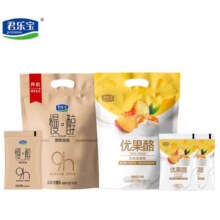 君乐宝 优果酪酸奶100g*10袋+慢醇酸奶100g*10袋