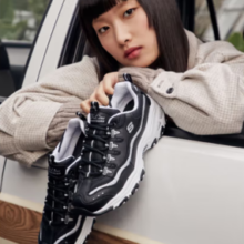 PLUS会员！SKECHERS 斯凯奇 D'Lites 女子休闲运动鞋
