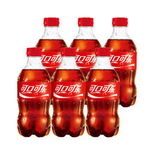 Coca-Cola 可口可乐 碳酸饮料小瓶装汽水 300mlX6瓶