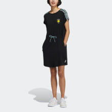 Adidas 阿迪达斯 W SMLY 休闲圆领连衣裙