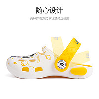 TARANIS 泰兰尼斯 fit夏季款男女儿童洞洞鞋透气镂空软底户外卡通柔软凉鞋