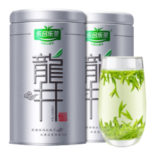 PLUS会员，需首购，需弹券:乐品乐茶 绿茶 浙江龙井100g*2件