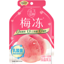 LIUM 溜溜梅 120g水蜜桃乳酸菌梅冻