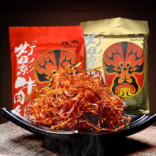 plus会员:张飞 牛肉灯影牛肉丝 238g＊2件