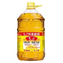 【鲁花直营】鲁花5S压榨一级花生油5.7L 食用油 粮油