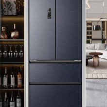 新品预售、PLUS会员：容声518升双净双系统冰箱家用法式四门电冰箱一级变频风冷双循环 BCD-518WD15MPA