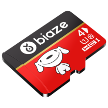 再降价、plus会员：毕亚兹＆JOY联名款 4GB TF（MicroSD）存储卡读速100MB/s