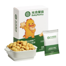 PLUS会员、需首购：光合星球 babycare 高钙芝士小软饼 60g/盒*4件