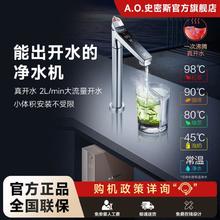 A.O.SMITH 史密斯 净水器DR1800SWi冷热一体反渗透即饮厨下精巧型直饮一体机