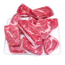 京东百亿补贴、plus会员:宅鲜汇 澳洲谷饲牛排原切 M3谷饲牛排边角2.5斤（代切2cm)