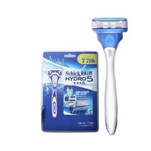 Schick 舒适 水次元5手动剃须刀 1刀架+7刀头 赠旅行刀套