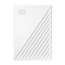 plus会员、23日0点：西部数据（WD）1TB 移动硬盘 USB3.0 My Passport随行版2.5英寸 白 机械硬盘