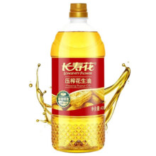 长寿花压榨一级花生油400ml