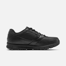 斯凯奇（Skechers）男款皮鞋商务正装休闲鞋百搭软底透气舒适缓震耐磨通勤鞋 BLK黑色 41