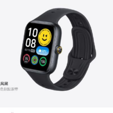 PLUS会员：vivoiQOO WATCH GT 蓝牙软胶版  追风黑 智能手表