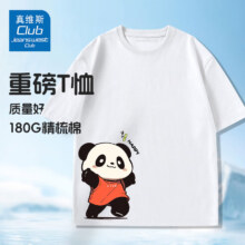 JEANSWEST CLUB真维斯 180g重磅纯棉 儿童T恤 任选*3件