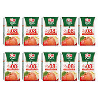 汇源 100%果汁苹果汁 125ml*10盒饮品