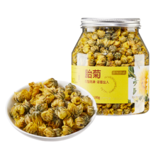 京东京造 杭白菊花茶胎菊100g量贩装