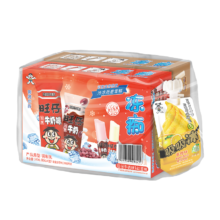 PLUS会员：Want Want 旺旺 冻痴 随机两口味85ml*4+吸吸冰80g*1 雪糕冰淇淋 *4件