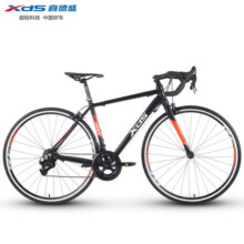 喜德盛（xds）公路自行车Rc200运动健身14速双U刹单车变速车 黑橙700C*510京配