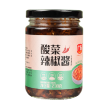 需首购: 广乐 老坛酸菜酱酸菜辣椒酱 238g