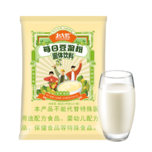 需首购：北大荒 每日豆浆粉 原味无添加蔗糖冲饮非转基因营养早餐高蛋白 300g（11小袋）