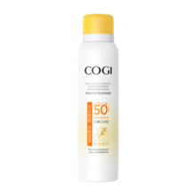 高姿 多效特护美白防晒喷雾120ml小黄帽SPF50+PA++++户外便携军训必备