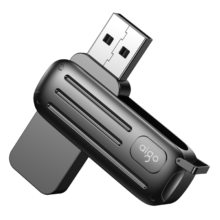 需首购: 爱国者（aigo）256GB USB3.2 Gen1高速U盘 W338 读速220MB/s高速传输  *2件