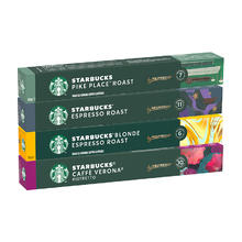 88VIP会员：STARBUCKS 星巴克 进口星巴克浓遇胶囊5.3g*10颗*4条赠马克杯