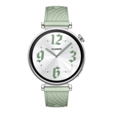 20点：HUAWEI 华为 WATCH GT4 智能手表 41mm 草木绿 氟橡胶表带