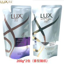 LUX 力士 洗发水水润丝滑新活炫亮体验装200ml*2袋（香型包装随机） 随机发