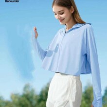 PLUS会员：Beneunder 蕉下 防晒衣女冰丝凉感防紫外线夏季防晒服