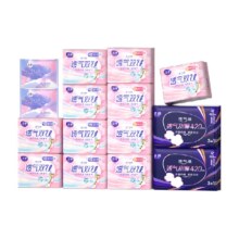 88VIP：LADYCARE 洁婷 透气双U日夜用组合 112片