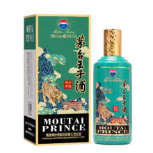 plus会员：茅台（MOUTAI）王子酒 壬寅虎年 酱香型白酒 53度 500ml*1瓶 单瓶装