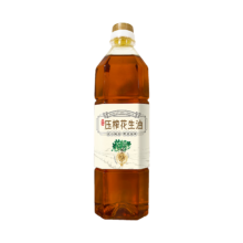 plus会员:咪然食用油 物理压榨 压榨一级花生油 900ml