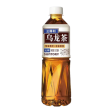 plus会员：三得利（Suntory）无糖 乌龙茶饮料 0糖0脂 500ml*15瓶