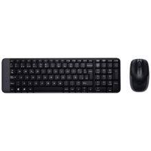 logitech 罗技 MK220 无线键鼠套装 黑色