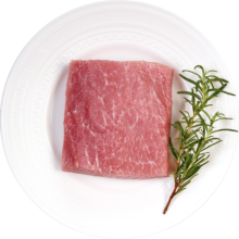 plus会员:精气神 国产山黑猪大里脊肉400g＊4件