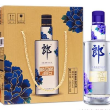 预售：郎酒 顺品郎 蓝顺 45度 兼香型白酒 480ml*6瓶