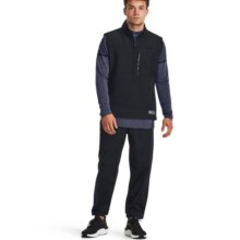 安德玛官方UA Microfleece Maxx男子抓绒户外运动休闲马甲1379918