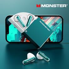 百亿补贴：MONSTER 魔声 XKT-17电竞蓝牙耳机2024游戏降噪低延迟超长待机运动
