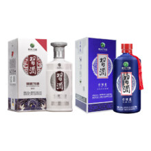 京东百亿补贴：习酒银质 53度500ml*1瓶+习酒蓝 53度500ml*1瓶