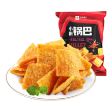 plus会员:良品铺子 小米锅巴 五香味90g*18件