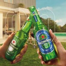 最畅销的无酒精啤酒之一！Heineken 喜力 荷兰进口0.0全麦啤酒 330ml*24瓶