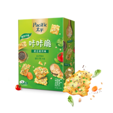 PLUS会员，需领券:太平 梳打咔咔混合蔬菜奇亚籽味 100g*7件