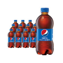 pepsi 百事 可乐碳酸饮料迷你瓶装汽水 百事可乐300ml*6瓶