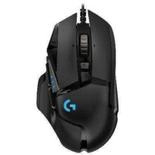 京东百亿补贴、PLUS会员：logitech 罗技 G502 HERO 主宰者 有线鼠标 16000DPI RGB 黑色