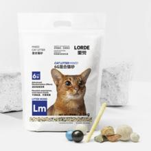 88VIP会员：LORDE 里兜 豆腐膨润土混合猫沙10kg除臭易结团低粉尘
